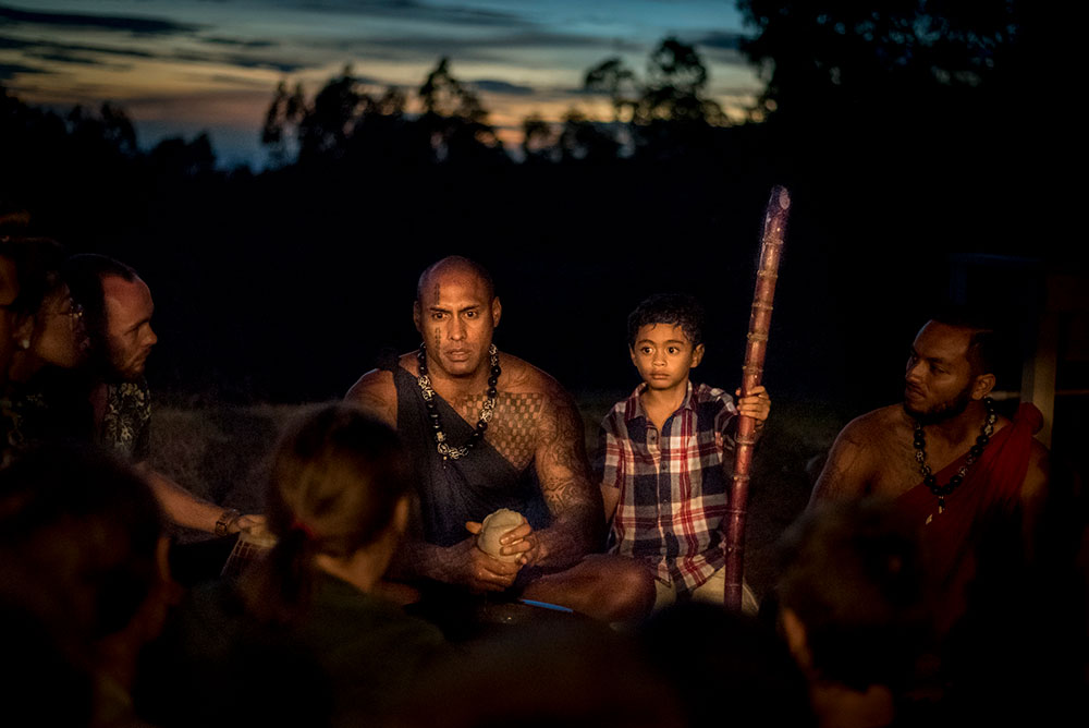 Sunset Sacred Hawaiian Kava Awa Ritual, Photo by Hadley Gustafson