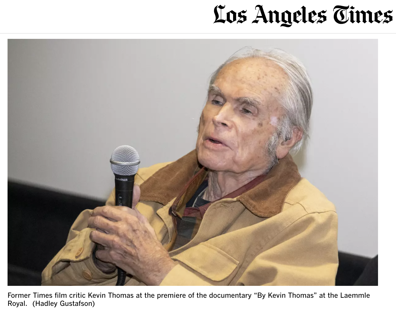 Kevin Thomas for The Los Angeles Times by Hadley Gustafson Photography