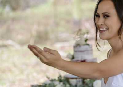 Bride initiating hula dance performance for her new husband at their wedding reception; Premiere Wedding Venue