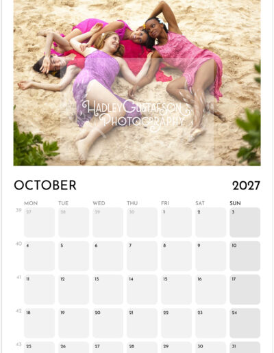 "Women in Hawai'i" 2027 Calendar Photography by Hadley Gustafson. ONE COPY ONLY.